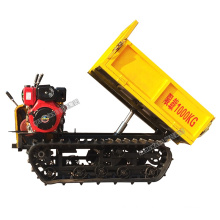 Self-loading mini dumper truck transporter crawler